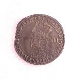 A Charles I third coinage (1637-42), Scottish Twelve (12) Shillings, Falconer's 1st Issue, leaved