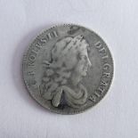 A Charles II Half Crown, dated 1669, together with a William and Mary Half Crown, dated 1689 (2)