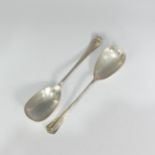 A pair of George V silver Salad Servers, by Atkin Brothers, hallmarked Sheffield 1929, 22.8cm