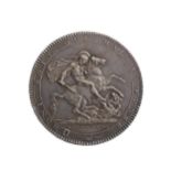 A George III Crown, dated 1818. Provenance; The Jeffery William John Dodman Collection of Coins,