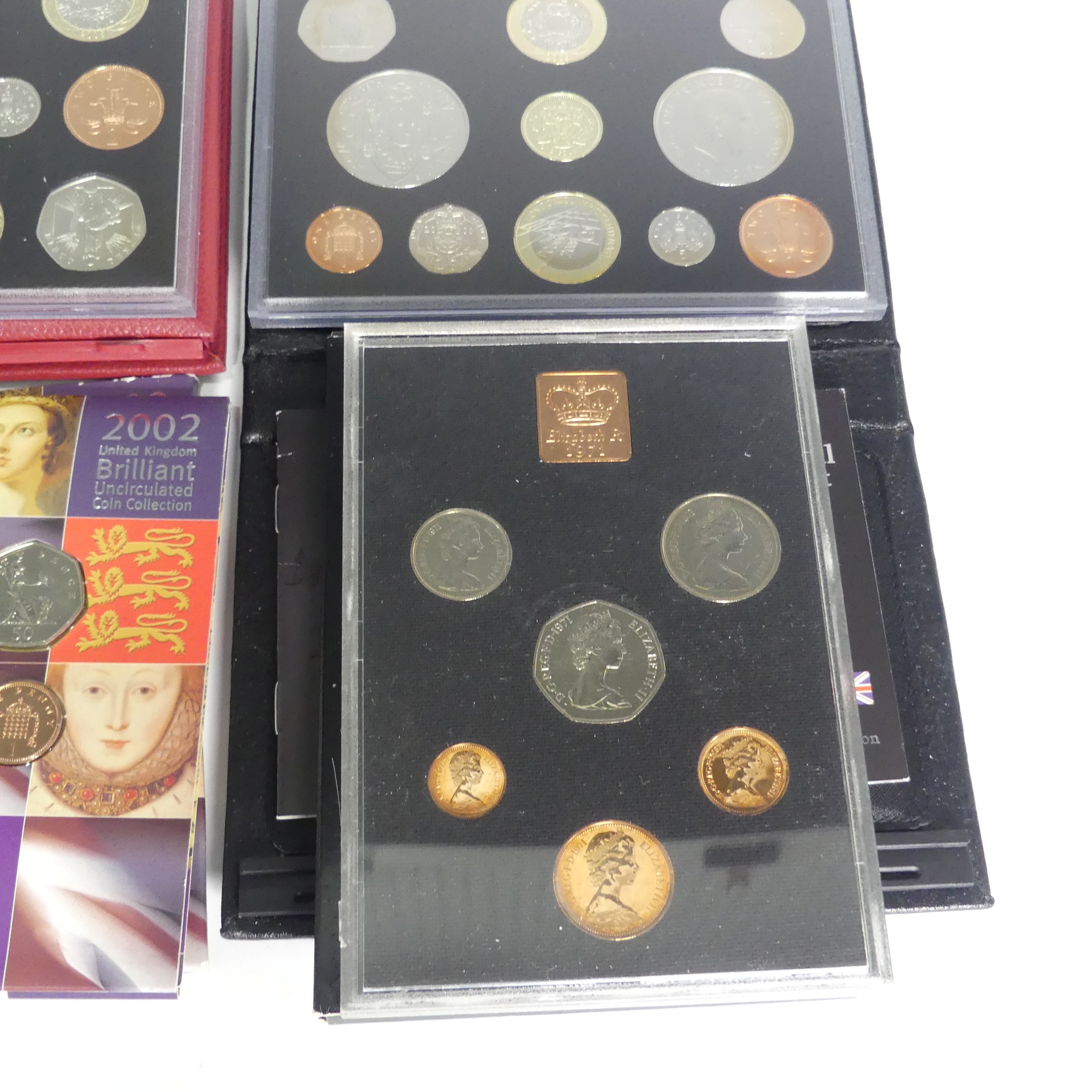 Royal Mint United Kingdom Proof Coin Sets; 1983, 1990, 1995, 1996, 1997, 2006, 2008 etc., (a lot) - Image 2 of 8