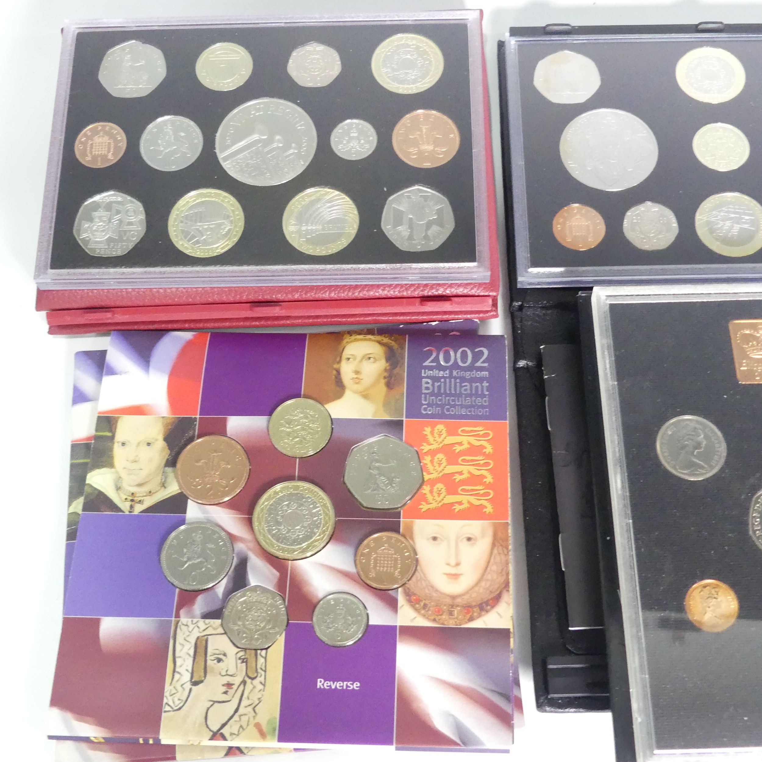 Royal Mint United Kingdom Proof Coin Sets; 1983, 1990, 1995, 1996, 1997, 2006, 2008 etc., (a lot) - Image 3 of 8