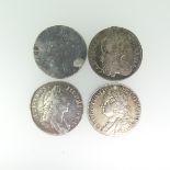 A quantity of Early Shillings, damaged, inc. Charles II (a lot) Provenance; The Jeffery William John