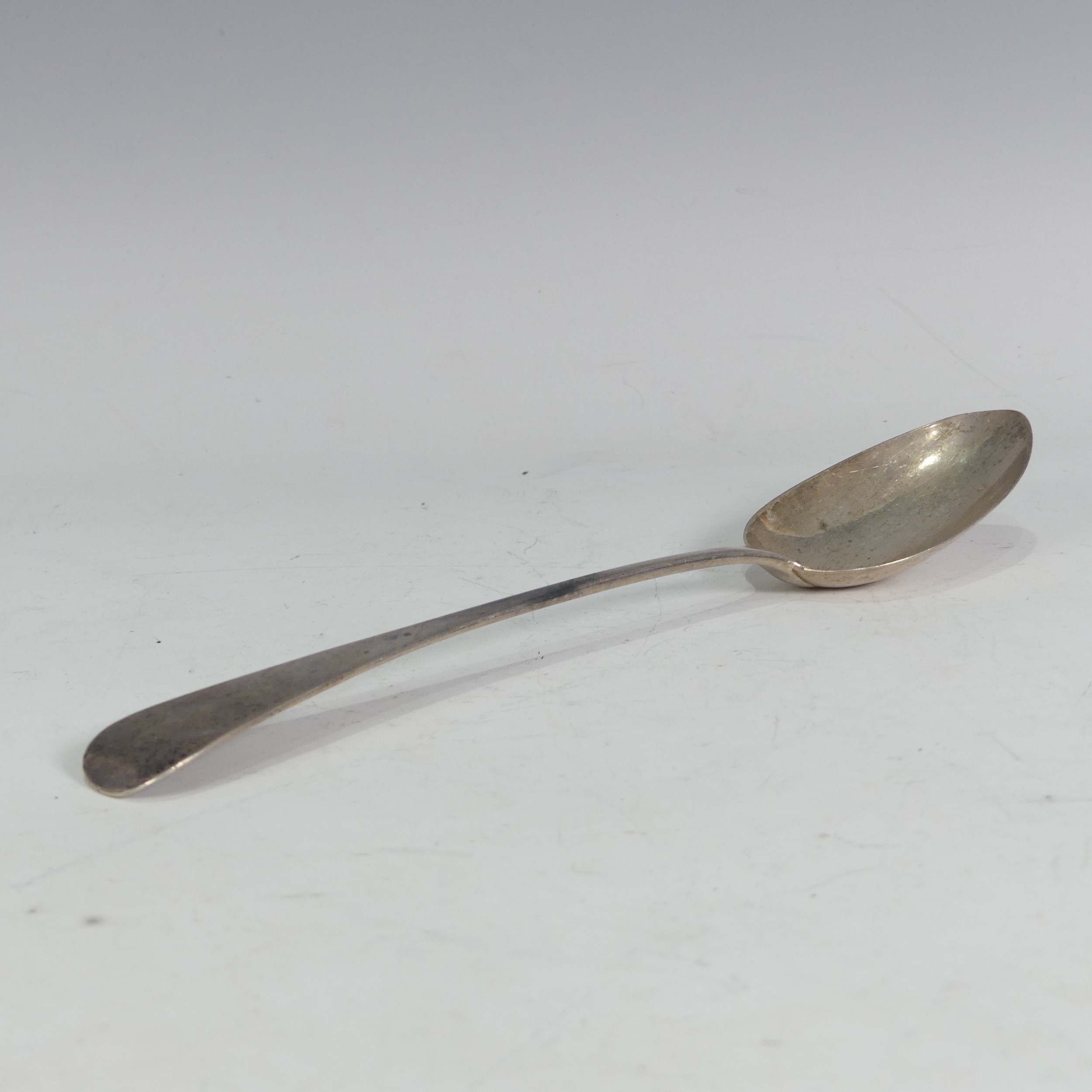 A William IV silver Basting Spoon, by Jonathan Hayne, hallmarked London, 1834, Old English - Image 2 of 5