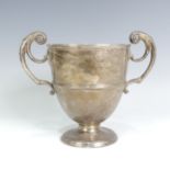 A Victorian silver Trophy Cup, by Charles Stuart Harris, hallmarked London 1894, of campana form