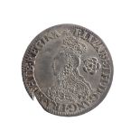 An Elizabeth I milled Sixpence, dated 1562. Provenance; The Jeffery William John Dodman Collection