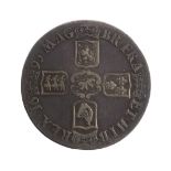 A William III Half Crown, dated 1695, fine. Provenance; The Jeffery William John Dodman Collection