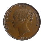 A Victorian Penny, dated 1855, good v/f. Provenance; The Jeffery William John Dodman Collection of