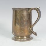 A George V silver Christening Mug, by S Blanckensee & Son Ltd., hallmarked Chester, 1925, of plain