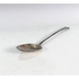 A George III silver Basting Spoon, by Thomas Wallis II, hallmarked London, 1806, Old English