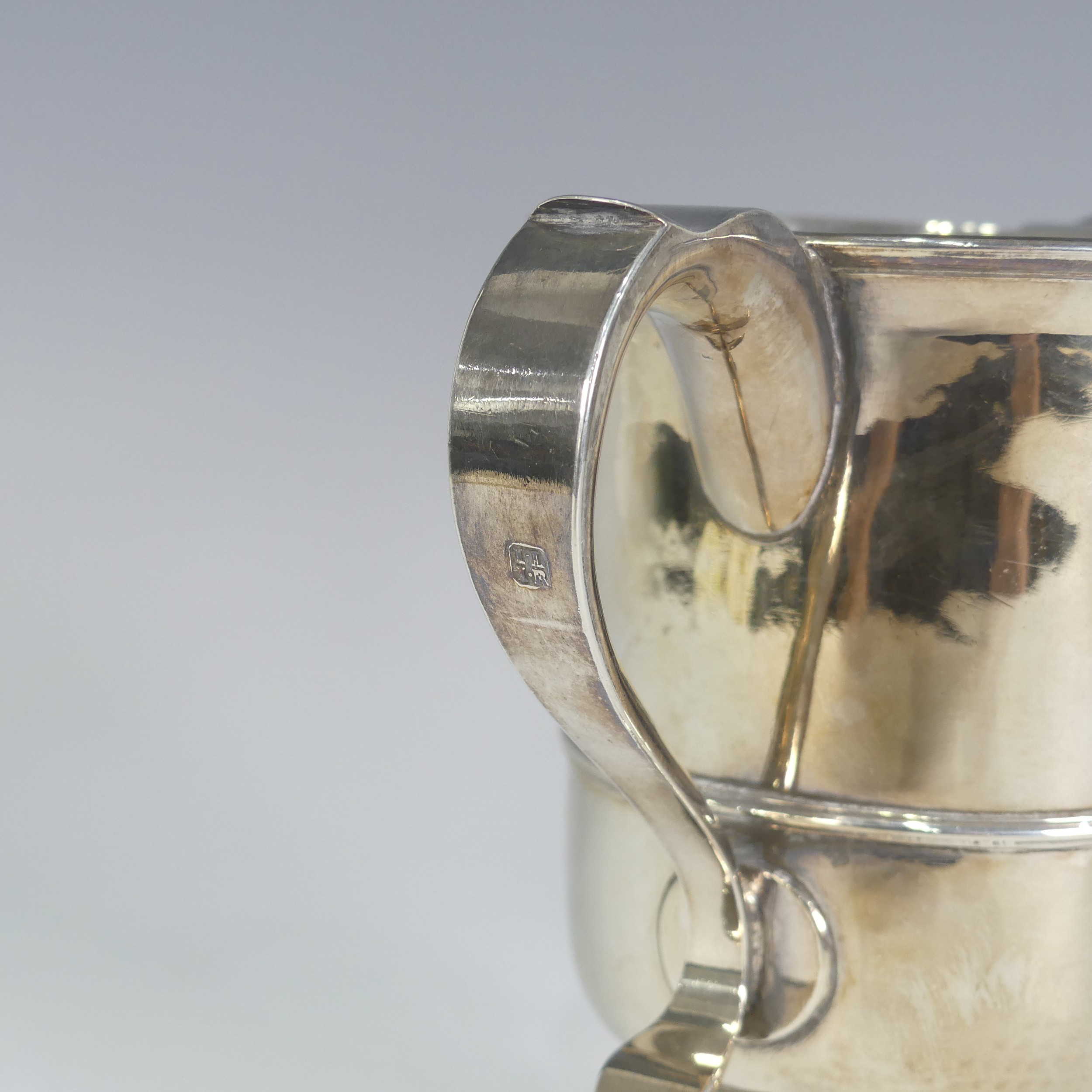 A George III silver Loving Cup, by John Langlands I & John Robertson I, hallmarked Newcastle, - Image 3 of 4
