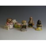 An almost complete collection of Royal Albert Beatrix Potter Figures, comprising 78 figures, 70 of