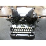 An early 20thC Oliver Standard Visible Typewriter, No. 9.