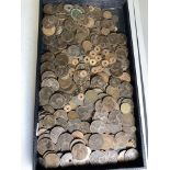 A quantity of pre-1920 silver Coins, mostly UK, some European, approx total weight 10.4ozt.,
