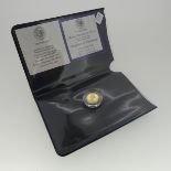 An Elizabeth II Cook Islands Diana, Princess of Wales 5 dollars gold Coin, dated 1997, 1/25oz,