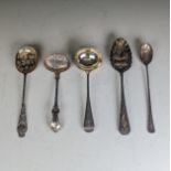 A George II silver Old English pattern Table Spoon, probably by Elizabeth Oldfield , hallmarked