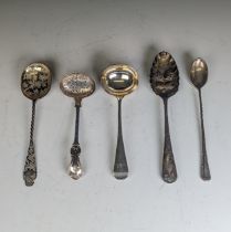 A George II silver Old English pattern Table Spoon, probably by Elizabeth Oldfield , hallmarked