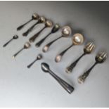 A pair of Victorian provincial silver Runcible (Spork) Spoons, by John Walton, hallmarked Newcastle,