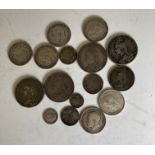 A quantity of Pre-1920 silver Coins, 7.5ozt, together with a quantity of pre-1947, approx. 31ozt,