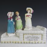 A small quantity of Royal Doulton Kate Greenaway Collection Figures, comprising Lori HN2801, Tess
