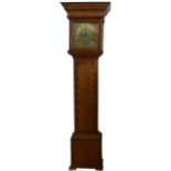 Francis Pile, Honiton, an oak cased 8-day longcase clock with two-weight movement striking on a