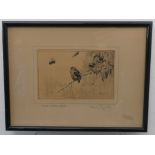 Harry Rowntree (British, 1878-1950), three etchings, titled Old Grumpy, The Busy Bee, and, Really