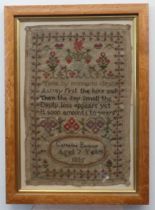 A William IV needlework Sampler