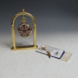 A Royal Crown Derby imari pattern Milllenium Pocket Watch, limited edition for Goviers Sidmouth (6/