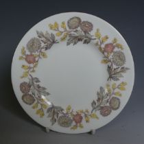 A Wedgwood 'Lichfield' pattern part Dinner Service, comprising twelve Dinner Plates, six Breakfast