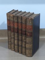 James (William); 'The Naval History of Great Britain', new edition with additions and notes, six