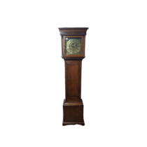 Jerom Murch, Honiton 30hr oak Longcase Clock, the square 11" brass face with Roman and Arabic