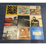 Vinyl Records; Pink Floyd 'Dark Side of the Moon', SHVL 804, complete with posters and cards,