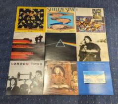 Vinyl Records; Pink Floyd 'Dark Side of the Moon', SHVL 804, complete with posters and cards,