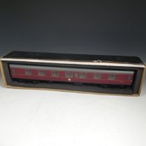 Tower Brass Models, gauge 1 / G scale, 45mm, Mark 1 passenger coach, BR maroon, no. M13245, boxed.