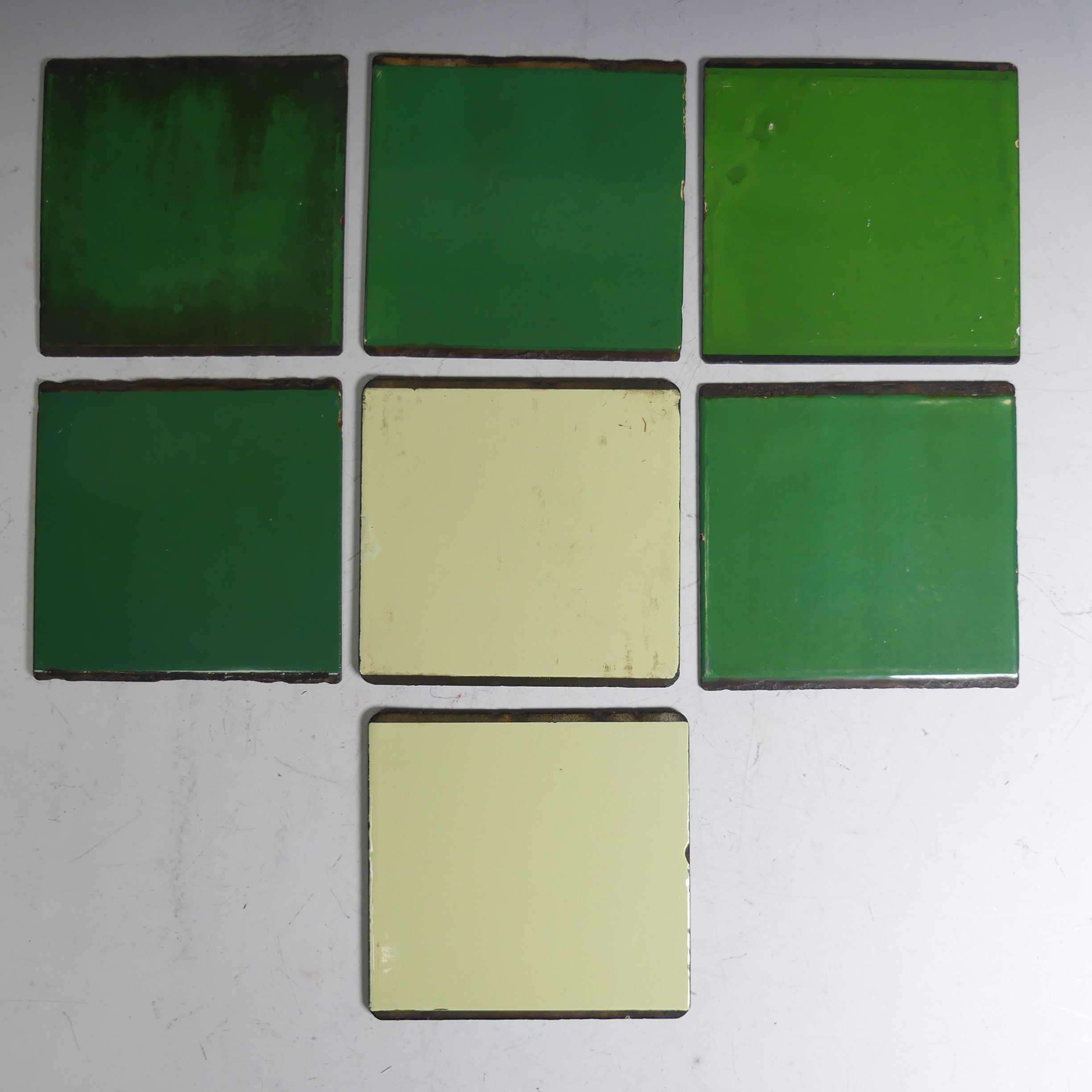 Bus and Coaching Memorabilia; A collection of seven London Transport enamel Bus Stop E-Plates, three - Image 2 of 2