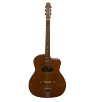 A vintage 'Gypsy Jazz' style acoustic Guitar, six string, circa 1950's, bears Spanish label, overall