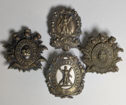 A Scottish 1st Aberdeenshire Rifle Volunteers Victorian glengarry Badge, stamped 'Nemo Me Impune