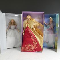 A collection of thirteen boxed Avon exclusive barbie dolls, all in 'new' condition to include;