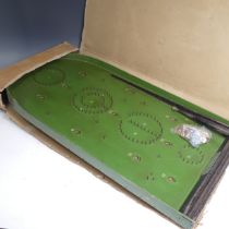 A vintage bagatelle, Corinthian 21S Silenta model in original box with balls.