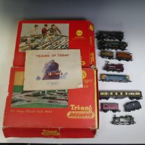 WITHDRAWN A quantity of '00' gauge model railway, mainly Hornby and Tri-ang, including locomotives,