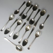 A set of ten George V silver Teaspoons, by Joseph Rodgers & Sons, hallmarked Sheffield 1923-6,