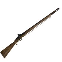 An East India Company conversion percussion Musket, an original 3rd model India pattern Brown Bess