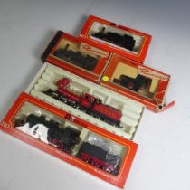 Rivarossi ‘HO’ gauge, two boxed tender locomotives: 1133 2-6-0 Gr. 623-114 Ferrovie Dello Strato