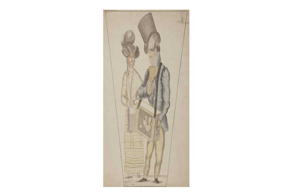 ATTRIBUTED TO ROBERT ISAAC CRUIKSHANK (BRITISH 1789-1856) - Image 4 of 9
