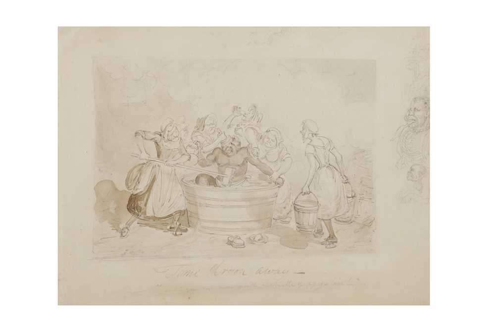 ATTRIBUTED TO ROBERT ISAAC CRUIKSHANK (BRITISH 1789-1856) - Image 6 of 9