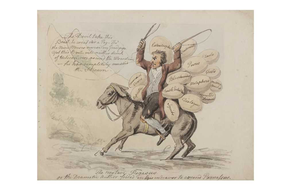 ATTRIBUTED TO ROBERT ISAAC CRUIKSHANK (BRITISH 1789-1856) - Image 2 of 9