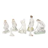 HUNGARIAN PORCELAIN FIGURINES