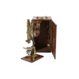 A Binocular Microscope Outfit By Watson, circa 1890s