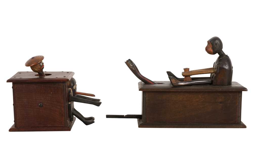 Two Wooden Kobe Toys, Japan c.1890s-1920s - Image 3 of 7