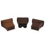 Group of Three Brewster "Claudet Style" Stereo Viewers.